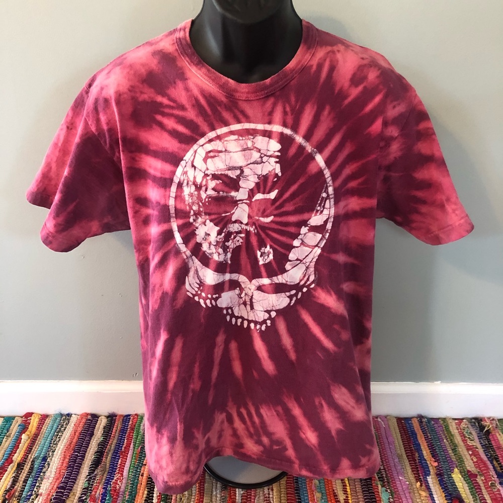 90s Jerry Garcia Grateful Dead Shirt Tie Dye Deadhead Vintage Large